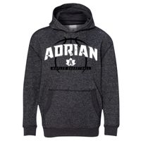8606 Youth Glitter French Terry Hooded Pullover Thumbnail