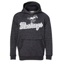 8606 Youth Glitter French Terry Hooded Pullover Thumbnail